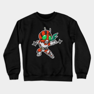 Kamen Rider ZX Chibi Style Kawaii Crewneck Sweatshirt